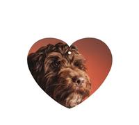 Tarjetas ambientadoras para coche, tabletas de aromaterapia para coche, tarjetas perfumadas para colgar en el hogarAdorable perro cacatúa