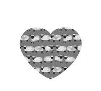 Tarjetas ambientadoras para coche, tabletas de aromaterapia para coche, tarjetas perfumadas para colgar en el hogarOvejas Niños Gris Género Neutral Animales de Granja