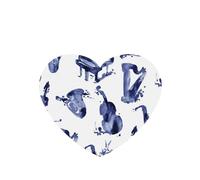 Tarjetas ambientadoras para coche, tabletas de aromaterapia para coche, tarjetas perfumadas para colgar en el hogarBlues Saxofón Piano Violonchelo Bajo