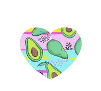 Tarjetas ambientadoras para coche, tabletas de aromaterapia para coche, tarjetas perfumadas para colgar en el hogarAguacate Dibujo Mano Colorido
