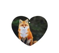 Tarjetas ambientadoras para coche, tabletas de aromaterapia para coche, tarjetas perfumadas para colgar en el hogarDivertido zorro impreso.