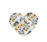 Tarjetas ambientadoras para coche, tabletas de aromaterapia para coche, tarjetas perfumadas para colgar en el hogarMostaza Azul Floral