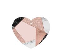 Tarjetas ambientadoras para coche, tabletas de aromaterapia para coche, tarjetas perfumadas para colgar en el hogarRosa Oro Brillo Negro Blanco Mármol Geométrico