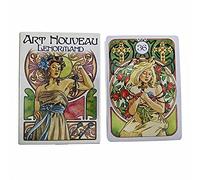 Tarjetas Art Nouveau Lenormand Oracle,Art Nouveau Lenormand Oracle Cards,Tarot Deck,Firend GameJuguetes de adivinación