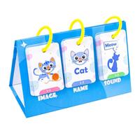 Tarjetas cognitivas, tarjetas flash, aprendizaje cognitivo, material duradero, construcción de habilidades, fácil manejo, reconocimiento visual, materiales seguros, juego de interacción para el hogar
