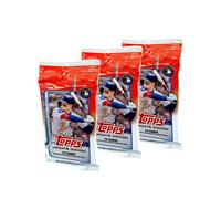 Tarjetas coleccionables de béisbol Topps Updates 2025, 3 paquetes al por menor, 14 tarjetas por paquete, busca tarjetas de novato