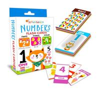 Tarjetas con números de Hello Friend 30 para niños, niños y niños pequeños, a partir de 1 año (multicolor)