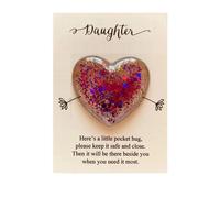 Tarjetas de abrazo de bolsillo con un lindo mensaje de amor para animar el nacimiento.