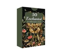 Tarjetas de afirmación - 50 hojas de autocuidado motivacional, tarjetas diarias ilustradas con citas positivas, accesorio de empoderamiento para mujeres amigas con diseño inspirador, herramienta de