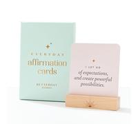 Tarjetas de afirmación - Afirmación diaria para positividad, regalos de meditación, alivio del estrés y regalos de cuidado personal, tarjetas de manifestación y alivio de ansiedad, salud y bienestar