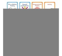 Tarjetas de Afirmaciones Mindful - 110 Piezas De Tarjetas De Habilidades De Afrontamiento | Materiales de Gestión Emocional para Adultos Adolescentes Estudiantes Reflexión Personal | Reflexión