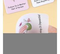 Tarjetas De Afirmaciones Positivas - 60 Piezas De Tarjetas Para Amor Propio Y Mindfulness Positivo Diario - Frases Espirituales Motivadoras Para Bienestar Mental Meditación Diario Amigas Estudiantes M