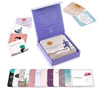 Tarjetas de afirmaciones positivas para mujeres | Tarjetas motivacionales con preguntas que provocan reflexión, afirmaciones diarias para mujeres | Tarjetas de atención plena, tarjetas inspiradoras,