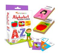 Tarjetas de alfabeto Hello Friend 30 flash para niños, niños y niños pequeños a partir de 1 año (multicolor)