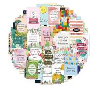 Tarjetas de aliento, 72 unidades, tarjetas inspiradoras, tarjetas motivacionales, tarjetas de cita motivacional, tarjetas de cita inspiradora, tarjetas de agradecimiento, mini tarjetas de aliento para