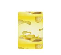 Tarjetas de ambientador de coche con impresión de papas fritas, 10 hojas colgantes perfumadas para coche