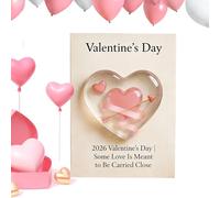 Tarjetas de amor genéricas para San Valentín | Recuerdo romántico en corazón, tarjetas de ánimo y abrazo para parejas, para él Novio, Novia, su madre, boda, Año Nuevo, cumpleaños,