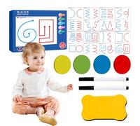 Tarjetas de aprendizaje para niños pequeños, enseñar a los niños tarjetas de | Libro educativo actividades divertidas de preescolar: tarjetas flash de jardín de infantes borrables