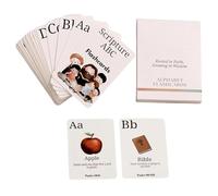 Tarjetas de Aprendizaje Temprano - Estudio Interactivo de Versos | Tarjetas de Papel para Aprendizaje de Letras - para Niñas de 1 a 6 Años, Preescolares, Educación en