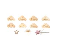 Tarjetas De BamTarjetas Para Bebés Milestones - Juego De Tarjetas Para Niños Milesstone, Tarjetas De Memoria Para Niños | Tarjetas De Bisagra De Primer Año, Tabla De Crecimiento Del Bebé, Rastreador