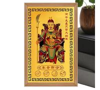 Tarjetas De Bendición,Recuerdos De Patrón Masculino De Tipo General | Tarjetas Devocionales De Estilo Chino Para El Año Del Caballo | Para Hombres, Mujeres, Papá, Madre, Abuelo O Abuela, Amigo, Marido
