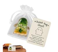 Tarjetas de bolsillo de Halloween, lindas tarjetas de felicitación inspiradoras de bolsillo de Halloween, figuras motivacionales, recuerdos de para apoyo diario, estudio, viajes, aula, escuela
