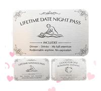 Tarjetas de citas nocturnas para parejas, mazo de juego romántico con instrucciones de conversación creativas e ideas de actividad, juego de construcción de relaciones portátil, aniversarios