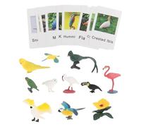 Tarjetas de coincidencia de animales - Kit de identificación de animales salvajes, desafío de asociación de personajes, actividad de entrenamiento de memoria para aprendizaje temprano | Creación de