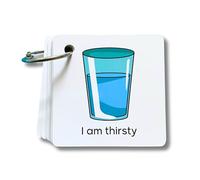 Tarjetas de comunicación para necesidades especiales para niños y adultos no verbales con autismo, retraso del habla, ayuda visual PECS