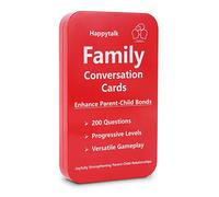 Tarjetas de conversaci n Happytalk para ni os: 200 preguntas interesantes para fortalecer la relaci n entre padres e hijos. Ideas perfectas para