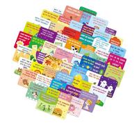 Tarjetas de conversación - Juego familiar de 3,5x3,5 pulgadas | Tarjetas de comunicación, diversión familiar, para educación, estilo de vida, crecimiento en el aula, rutina diaria de la escuela, l