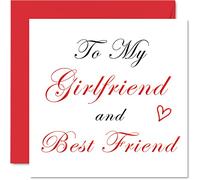 Tarjetas de cumpleaños especiales para novia, mejor amiga, tarjeta romántica de feliz cumpleaños para novia de novio, pareja, regalo de cumpleaños de novia, tarjetas de felicitación de aniversario de