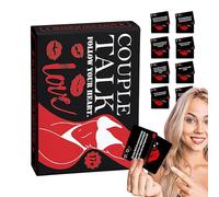 Tarjetas de cupones de amor para el día de San Valentín, libro de cupones para parejas | barajas de cartas impermeables 50 unidades, juegos de cartas especiales con texto claramente impreso para