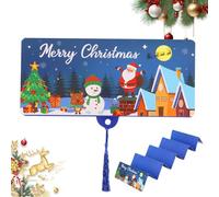 Tarjetas de dinero de Navidad: tarjeteros plegables con , regalo de fiesta festivo para adolescentes, mujeres, hombres, niños, niñas, mamá, papá, solución práctica de regalo navideño, accesorio d