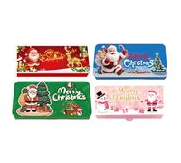 Tarjetas De Dinero Navideñas,Sobres De Muñecos De Nieve Y Papá Noel | Librito De Tarjetas Portamonedas Para Dólares - para Hombres Mujeres Niños Familia Fiesta de Cumpleaños Hogar Oficina Evento Escue