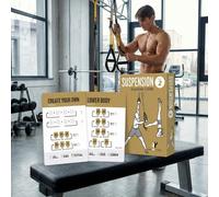 Tarjetas de Ejercicio para Entrenamiento de Suspensión - Guía de Fitness para Entrenamientos en Casa y en el Gimnasio, Entrenamiento de Completo para Mujeres y Hombres (Volumen 2)