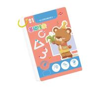 Tarjetas de entrenamiento de control de bolígrafos para niños, libro de trabajo de entrenamiento de control de bolígrafo, cuaderno de práctica de trazado para el hogar o el aula, escritura infantil