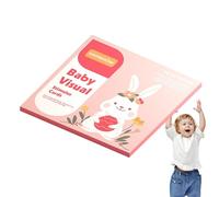 Tarjetas De Estimulación Visual Infantil: Tarjetas De Alto Contraste, Tarjetas De Aprendizaje Para Bebés | Herramientas De Desarrollo Sensorial, Actividades De Desarrollo Del Cerebro Para Recién Nacid