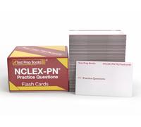 Tarjetas de estudio de preguntas de práctica NCLEX PN de próxima generación: revisión de NCLEX PN 2023-2024 con preguntas de estudio de caso [tarjetas a todo color]