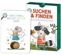 Tarjetas de exploración para niños - Buscar y encontrar para exteriores - caza del tesoro al aire libre - Mindfulness en la naturaleza - Juego de búsqueda - Juego educativo, regalo para niñas y niños