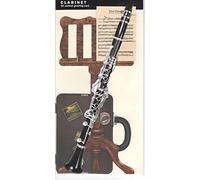 Tarjetas de felicitación 3D Clarinete