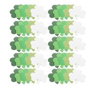 Tarjetas de Felicitación con Forma de Trébol 50 Piezas
