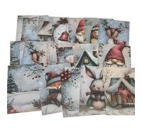 Tarjetas De Felicitación De Navidad En Lote - 20 Monedas De Postales Lindas Y Variadas - Postales De Navidad | Para Compartir Mensajes Adulto Estudiante Amigo Familia Hija Profesora Acción De Gracia