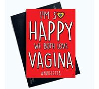 Tarjetas de felicitación divertidas para el día de San Valentín para su lesbiana tarjetas de felicitación para su tarjeta de San Valentín para novia prometida LGBTQ LGBT regalos comedia PC711