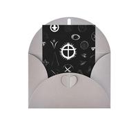 Tarjetas de felicitación en blanco y negro del universo en blanco, tarjetas de agradecimiento y sobres, 4 x 6 pulgadas, #boda, baby shower, fiesta.