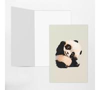 Tarjetas de felicitación grises con sobres, bonitas tarjetas de notas en blanco, perfectas para cumpleaños, bodas, aniversarios