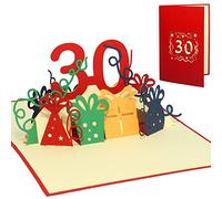 Tarjetas de felicitación LIN-POP UP para 30º cumpleaños, tarjetas de cumpleaños, tarjetas, tarjetas de felicitación, 30 años.