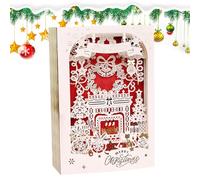 Tarjetas de felicitación navideñas, divertidas tarjetas de Navidad | Tarjetas creativas de buenas fiestas Tarjetas de Navidad para niños,Tarjetas de felicitación de temporada Tarjetas de felicitación