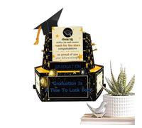 Tarjetas de felicitación para graduación 2026, souvenirs 3D | Tarjetas de felicitación por diploma - para escuela secundaria, universidad, ceremonias, hermanos y hermanas, amigos, compañeros