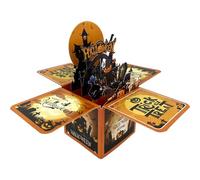 Tarjetas De Halloween - Postal Escalofriante | Postales Pop-Up Hechas A Mano En 3D Para Niñas Niños Adultos Familiares Amigos